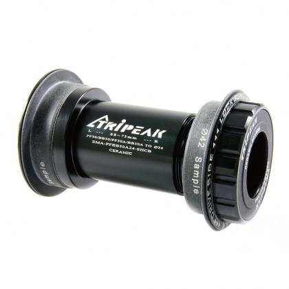 Tripeak Shimano BB30/BB30A/PF30/PF30A 4 in 1 Pressfit Bottom Bracket (Black) | Cycling Gears Hub