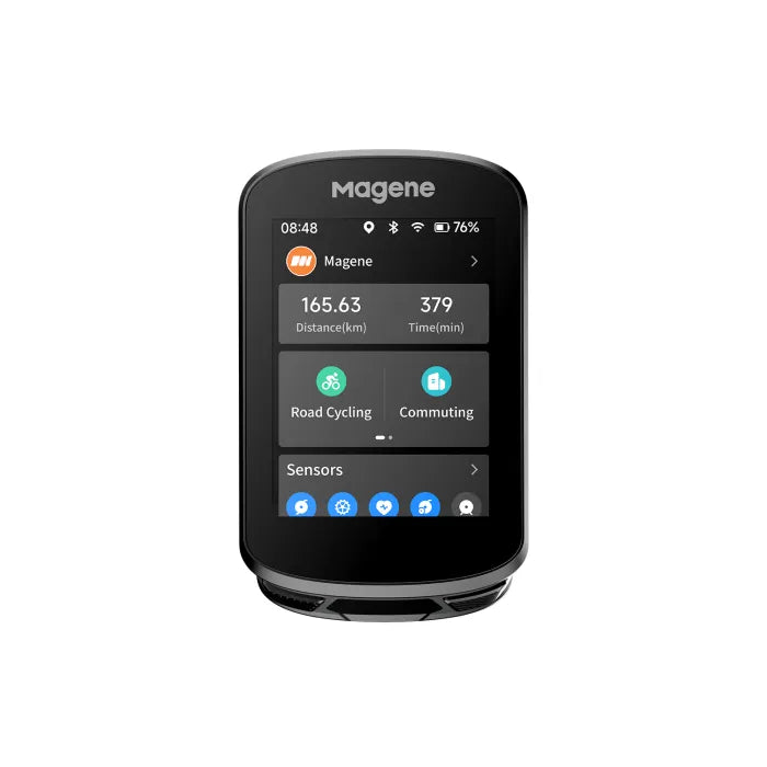 Magene C506 GPS Bike Cyclocomputers (Black) | Cycling Gears Hub