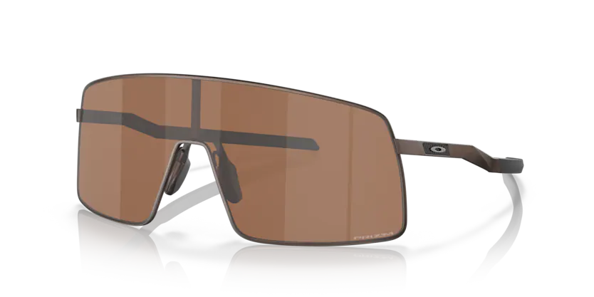 Oakley Sutro Ti Satin toast with Prizm tungsten Lenses