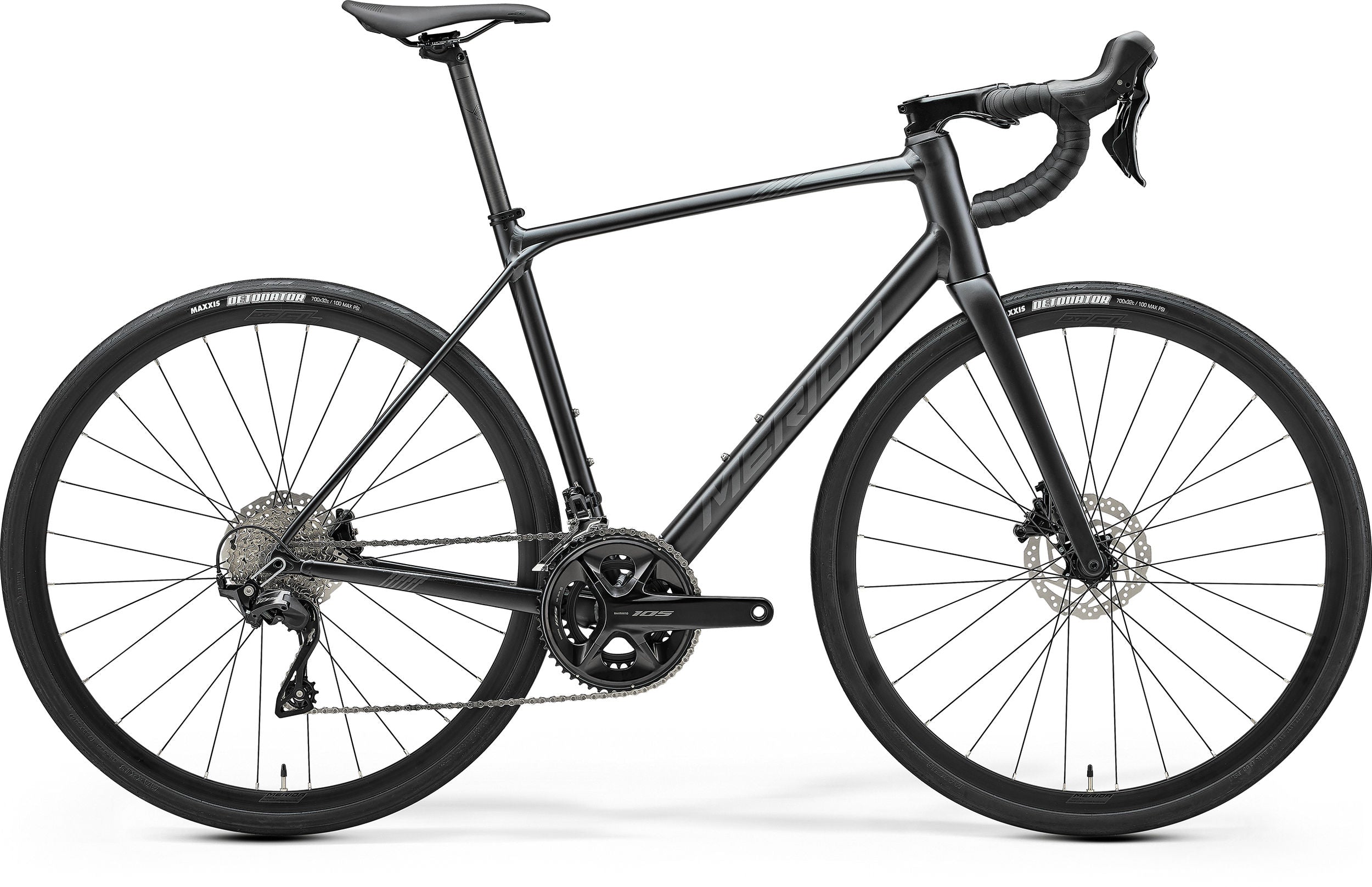 Merida Endurance 400 II3 (Silk Black/Dark Silver) | Cycling Gears Hub