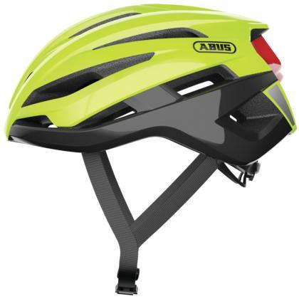 Abus Stormchaser Road Cycling Helmet (Neon Yellow) | Cycling Gears Hub
