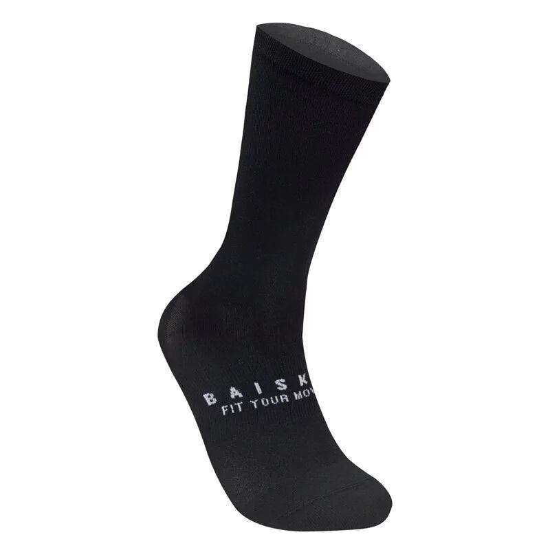 Baisky Mens Sport Socks (Purity Black) | Cycling Gears Hub