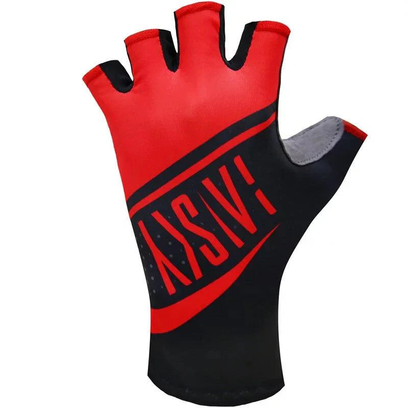 Baisky TRHF390 Unisex Cycling Gloves (Conquer Red) | Cycling Gears Hub