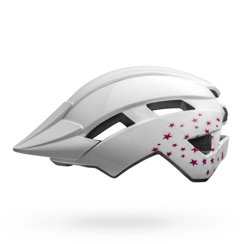 Bell Sidetrack II MTB Cycling Helmet (White Stars) | Cycling Gears Hub
