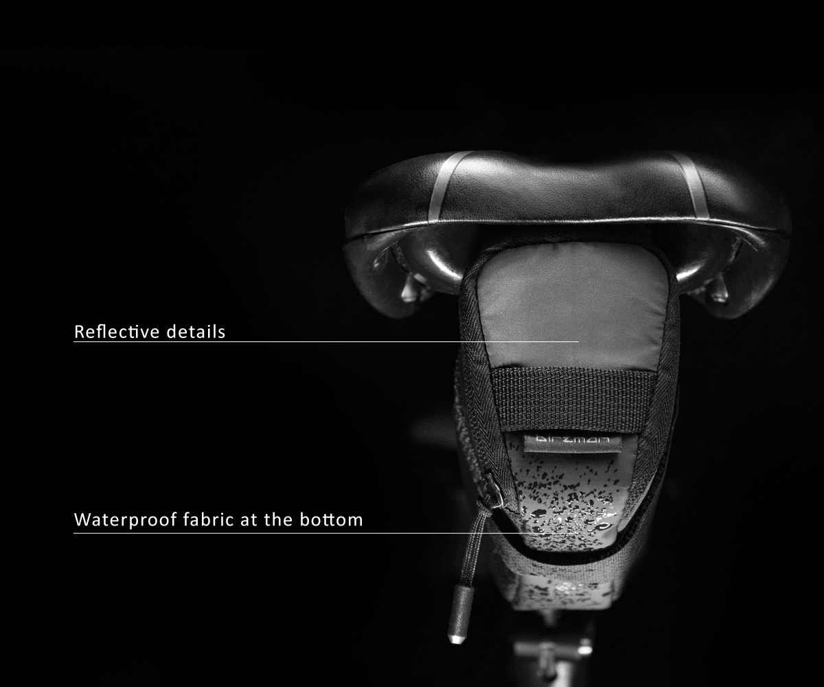 Birzman Roadster E Saddle Bag | Cycling Gears Hub - Cycling Gears Hub