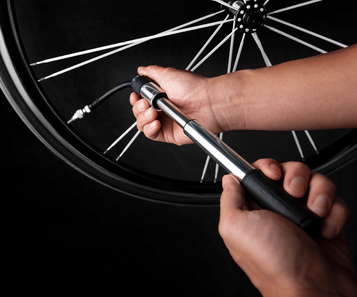 Birzman Velocity Road Hand Pump (Silver) | Cycling Gears Hub - Cycling Gears Hub