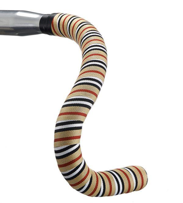 BTP Woven Bartape (Berry Brown/Black) | Cycling Gears Hub - Cycling Gears Hub