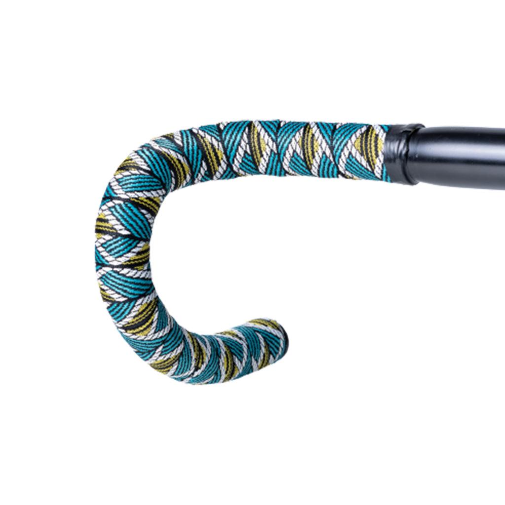 BTP Woven Bartape (Link Green/White) | Cycling Gears Hub - Cycling Gears Hub