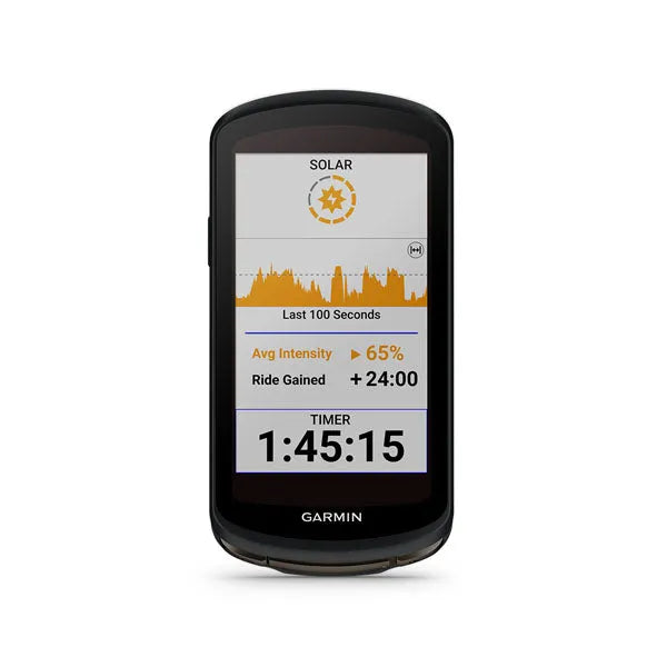 Garmin Edge 1040 Solar Cyclocomputer (Black) | Cycling Gears Hub
