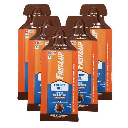 Fast&Up Energy Gel (Chocolate Bourbon) | Cycling Gears Hub - Cycling Gears Hub