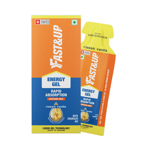 Fast&Up Energy Gel (Classic Vanilla) | Cycling Gears Hub - Cycling Gears Hub