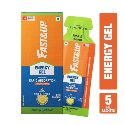 Fast&Up Energy Gel (Lime & Lemon) | Cycling Gears Hub - Cycling Gears Hub