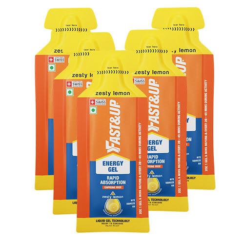 Fast&Up Energy Gel (Zesty Lemon) | Cycling Gears Hub - Cycling Gears Hub