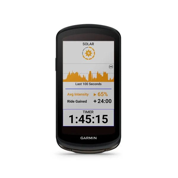 Garmin Edge 1040 Solar Cyclocomputer (Black) | Cycling Gears Hub - Cycling Gears Hub