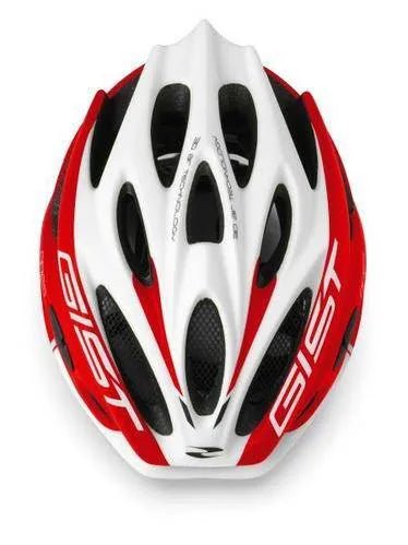 Gist Ares Commute Helmet (White/Red) | Cycling Gears Hub - Cycling Gears Hub