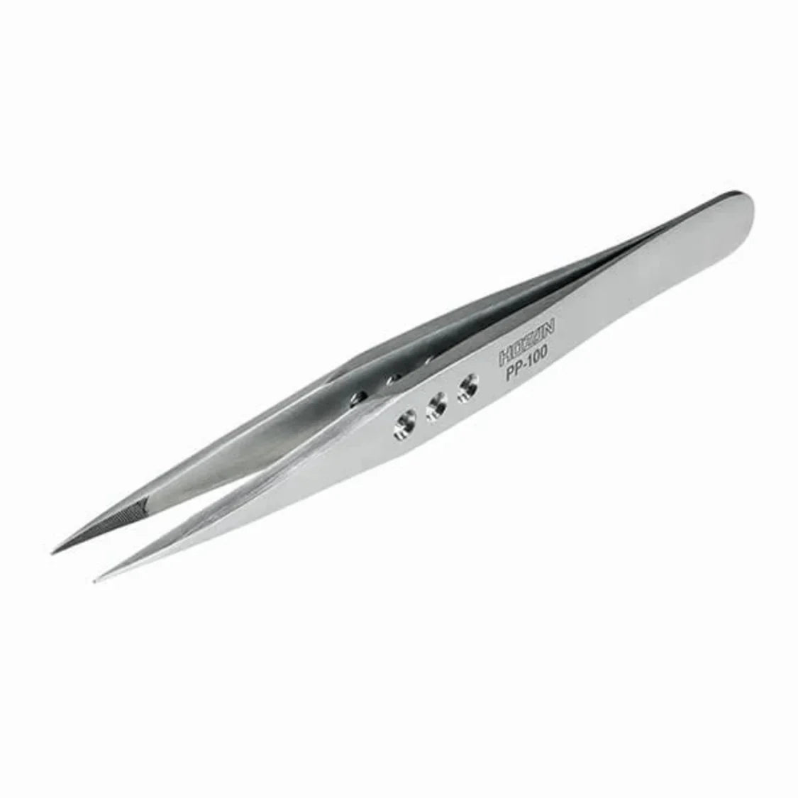 Hozan PP-100 Tweezers (Silver) | Cycling Gears Hub