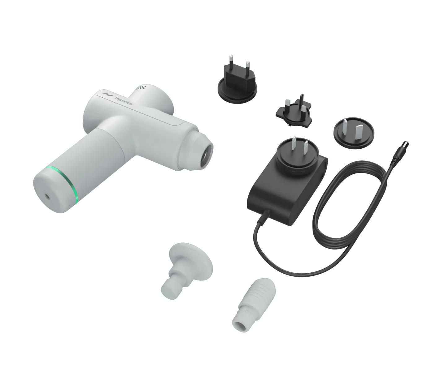 Hyperice Hypervolt Go 2 Percussive Device (White) | Cycling Gears Hub - Cycling Gears Hub