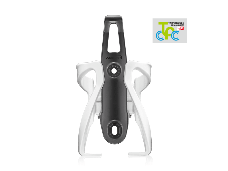 Ibera Adjustable Bottle Cage (White) | Cycling Gears Hub