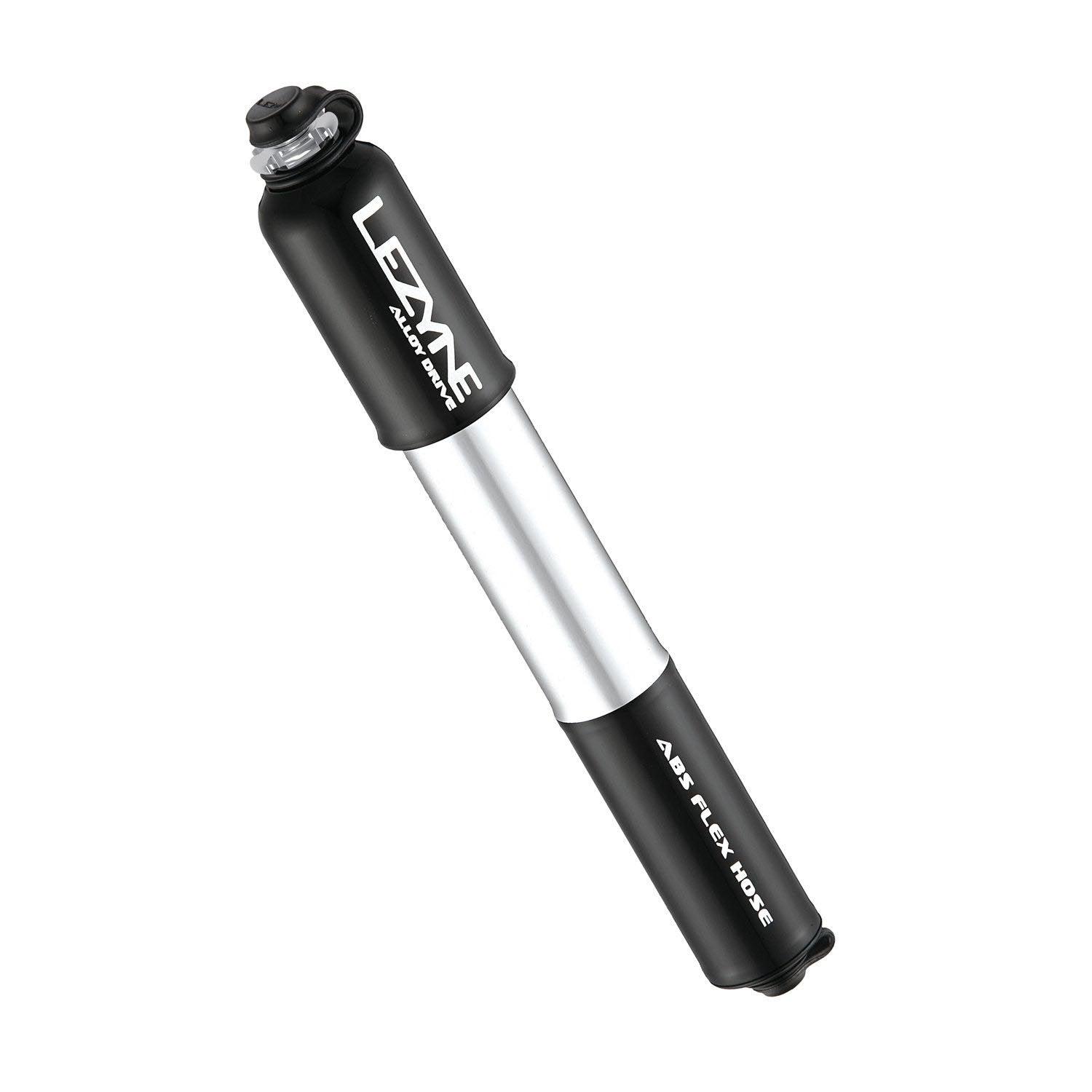 Lezyne Alloy Drive High Volume Hand Pump (Black) | Cycling Gears Hub - Cycling Gears Hub