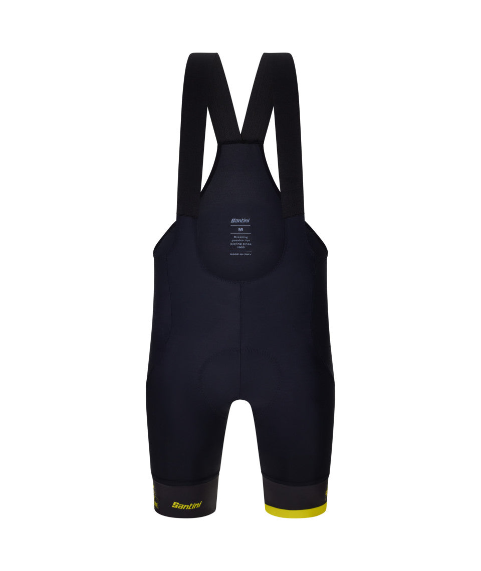 Santini MJ Col De La Madeleine Men's Cycling Bibshorts (Black) | Cycling Gears Hub