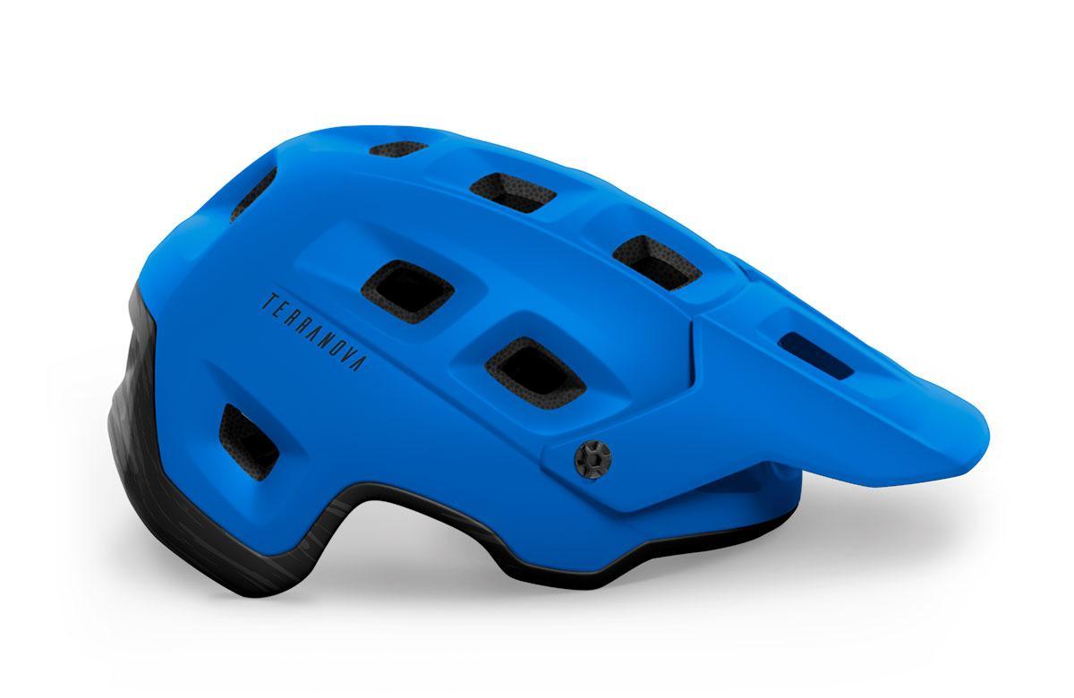 MET Terranova CE MTB Cycling Helmet (Nautical Blue/Matt) | Cycling Gears Hub