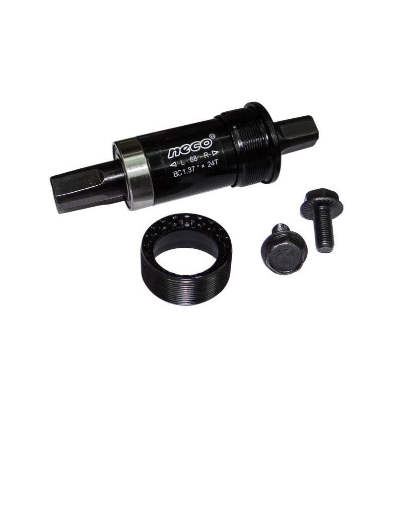Neco Bottom Bracket set (Black) | Cycling Gears Hub