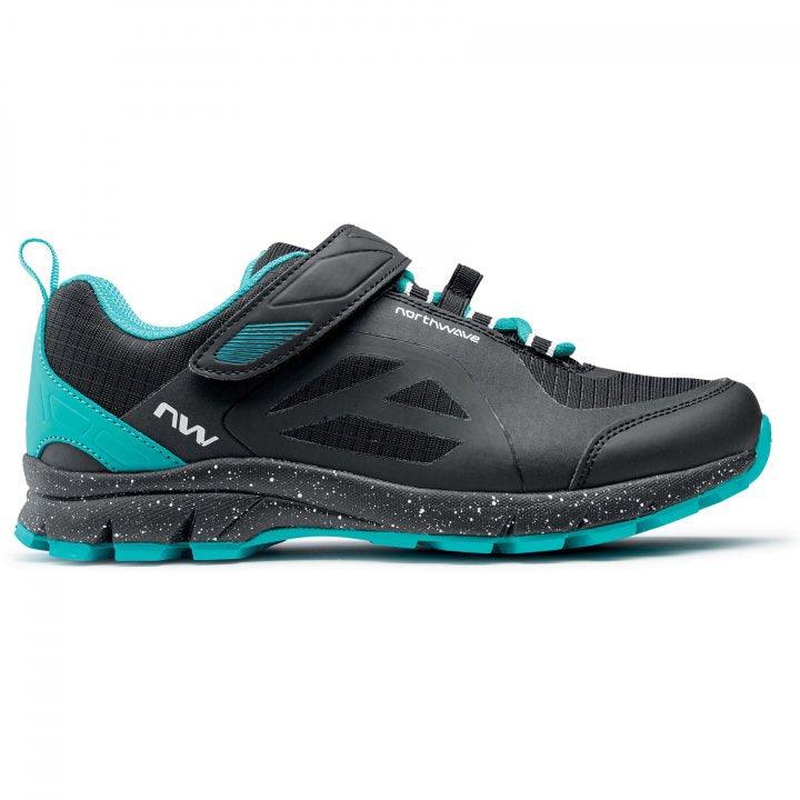 Northwave Escape Evo MTB Women's Cycling Shoes (Black/Aqua) | Cycling Gears Hub