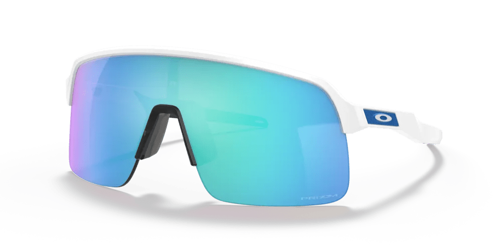 Oakley SUTRO (Lite Matte White/Prizm Sapphire) | Cycling Gears Hub - Cycling Gears Hub