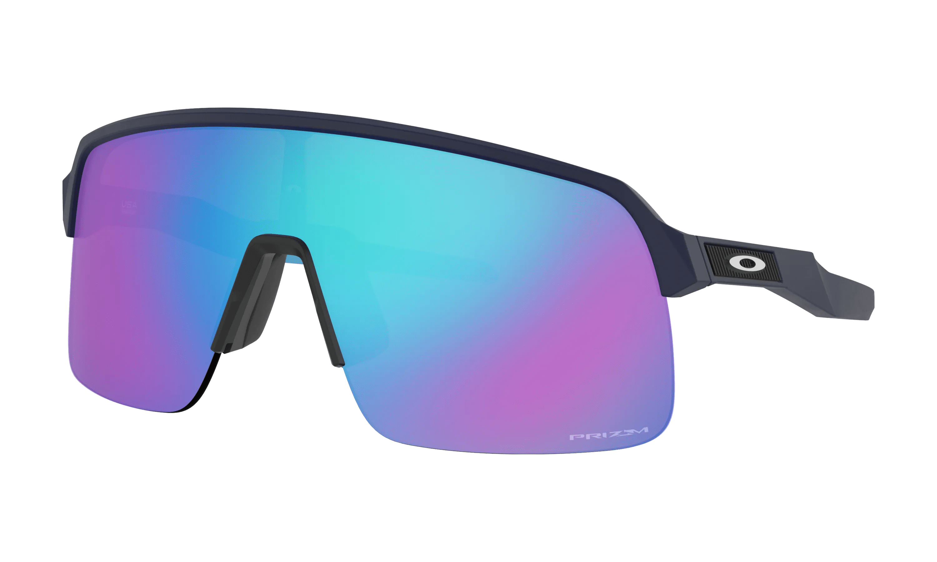 Oakley Sutro Lite Sunglasses (Prizm Sapphire Lenses, Matte Navy Frame) | Cycling Gears Hub - Cycling Gears Hub