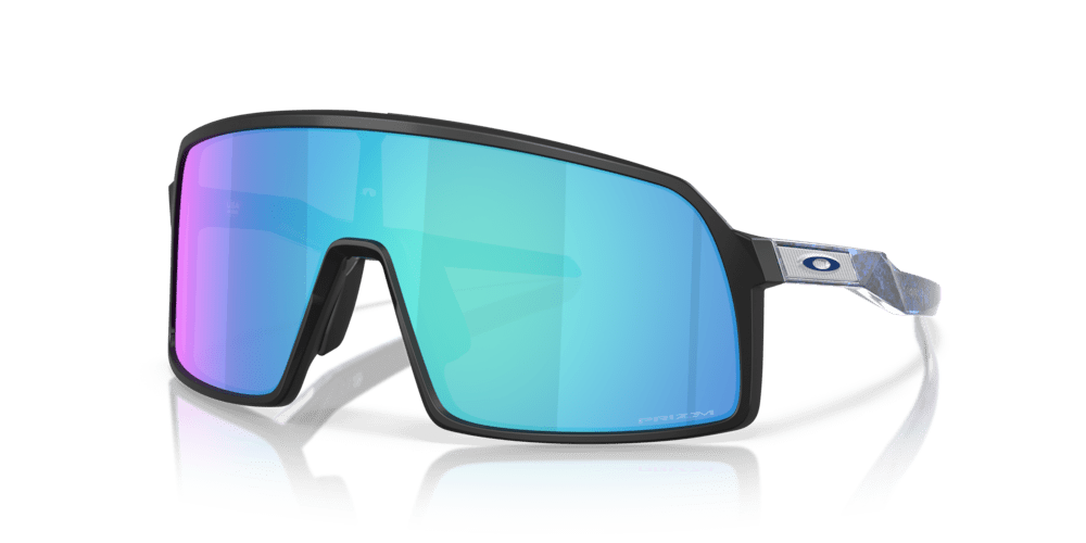 Oakley Sutro S Fathom Collection Sport Sunglasses (Matte Black/Prizm Sapphire) | Cycling Gears Hub - Cycling Gears Hub