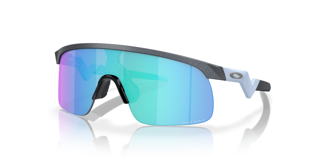 Oakley Youth Resistor Sport Sunglasses (Blue Steel/Prizm Sapphire) | Cycling Gears Hub - Cycling Gears Hub