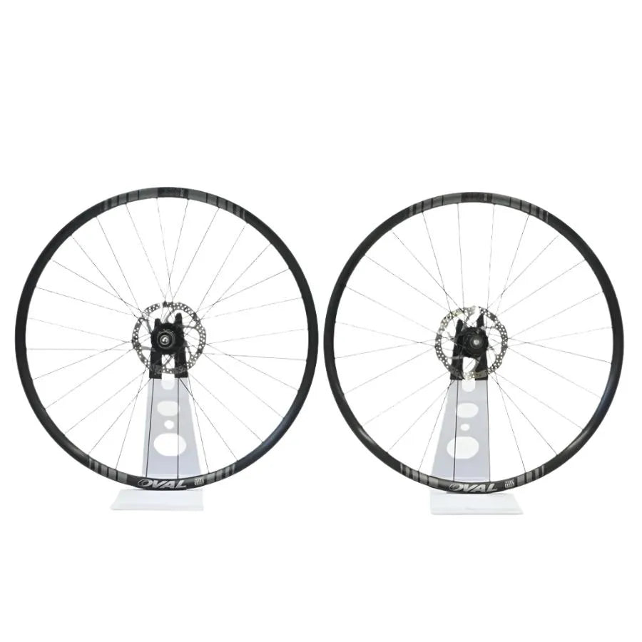 Oval Concepts 324 Aluminium Disc Brake Wheel - Shimano/Sram (Black) | Cycling Gears Hub - Cycling Gears Hub