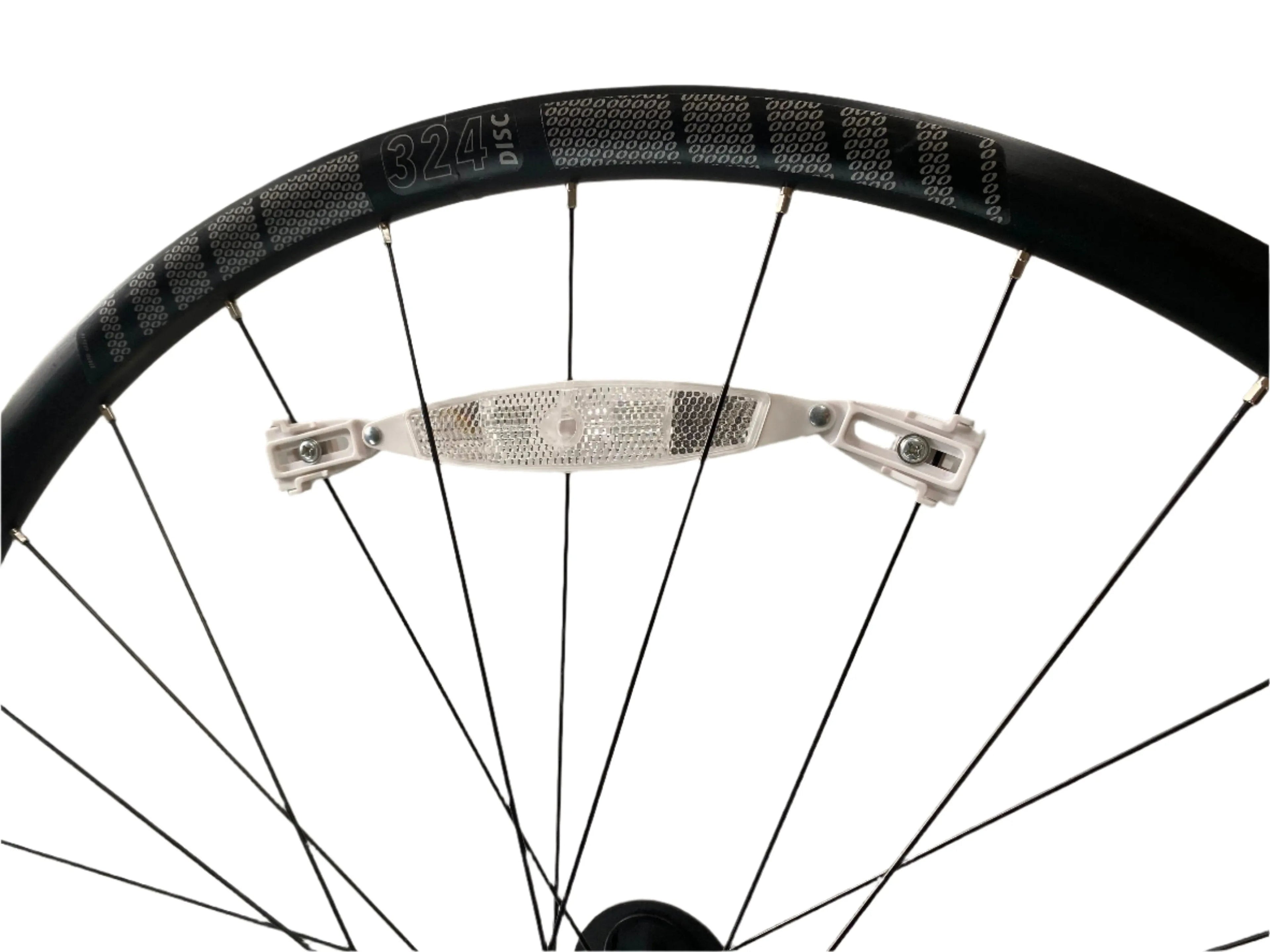 Oval Concepts 324 Aluminium Disc Brake Wheel - Shimano/Sram (Black) | Cycling Gears Hub - Cycling Gears Hub