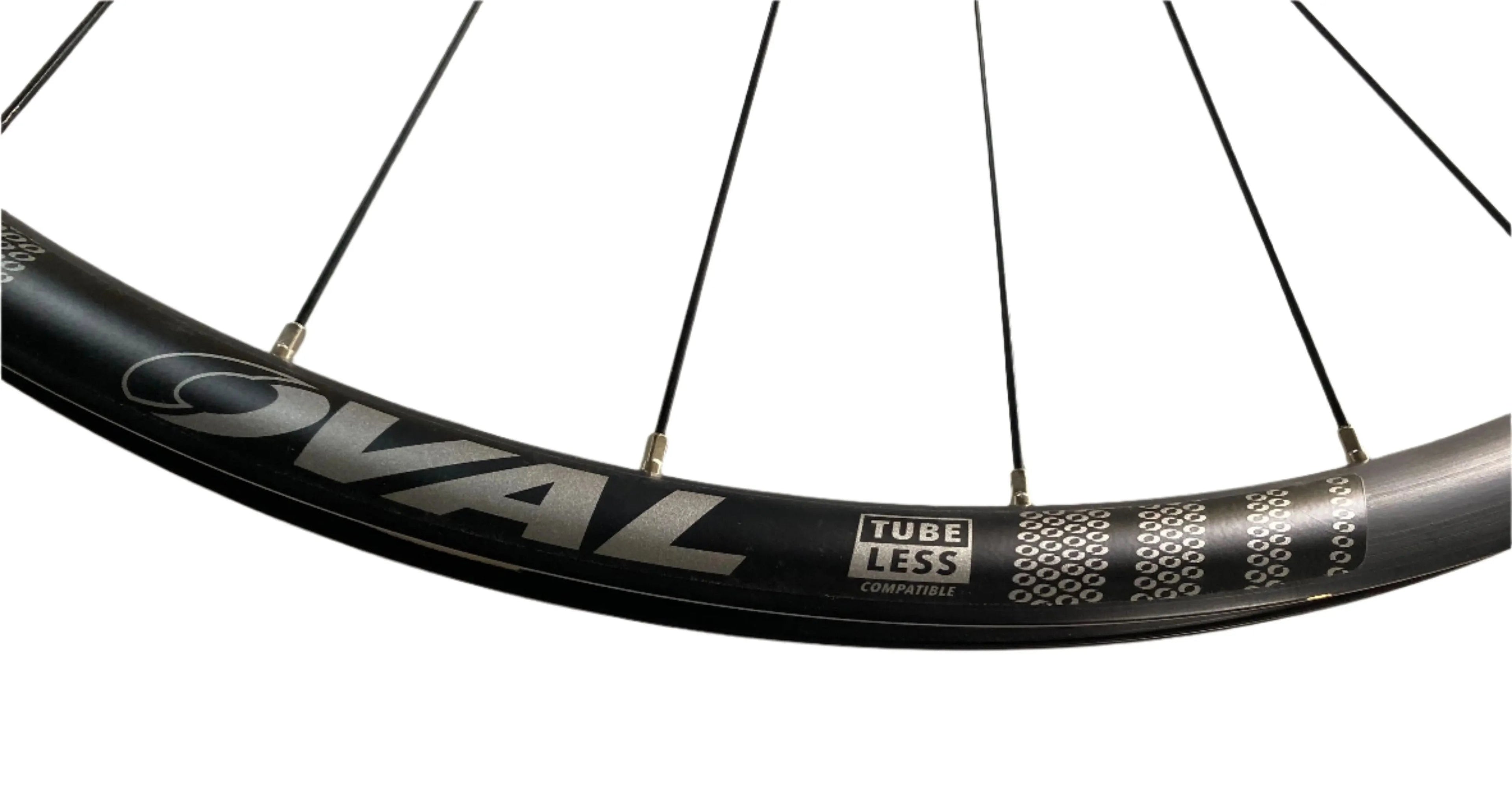 Oval Concepts 324 Aluminium Disc Brake Wheel - Shimano/Sram (Black) | Cycling Gears Hub - Cycling Gears Hub