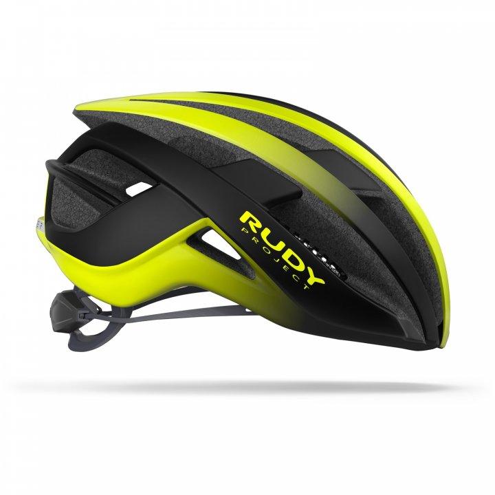 Rudy Project Venger Road Cycling Helmet (Yellow Fluo/Black/Matte) | Cycling Gears Hub