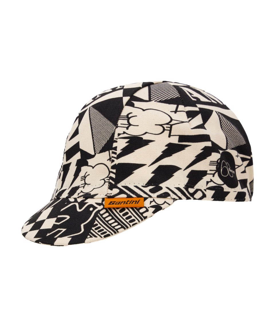 Santini 60 Unisex Cycling Cap (Print) | Cycling Gears Hub