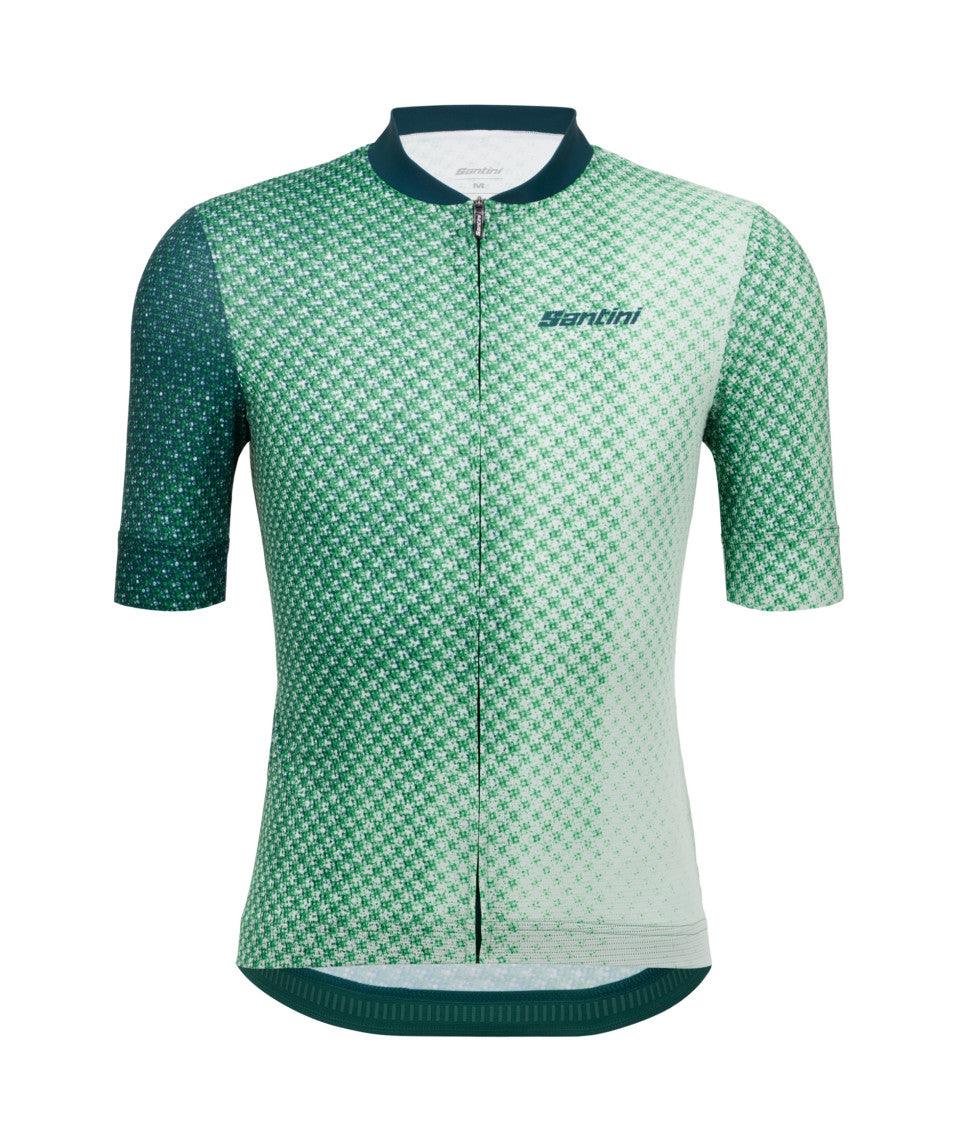 Santini Paws Form Men's Cycling Jersey (Green) | Cycling Gears Hub
