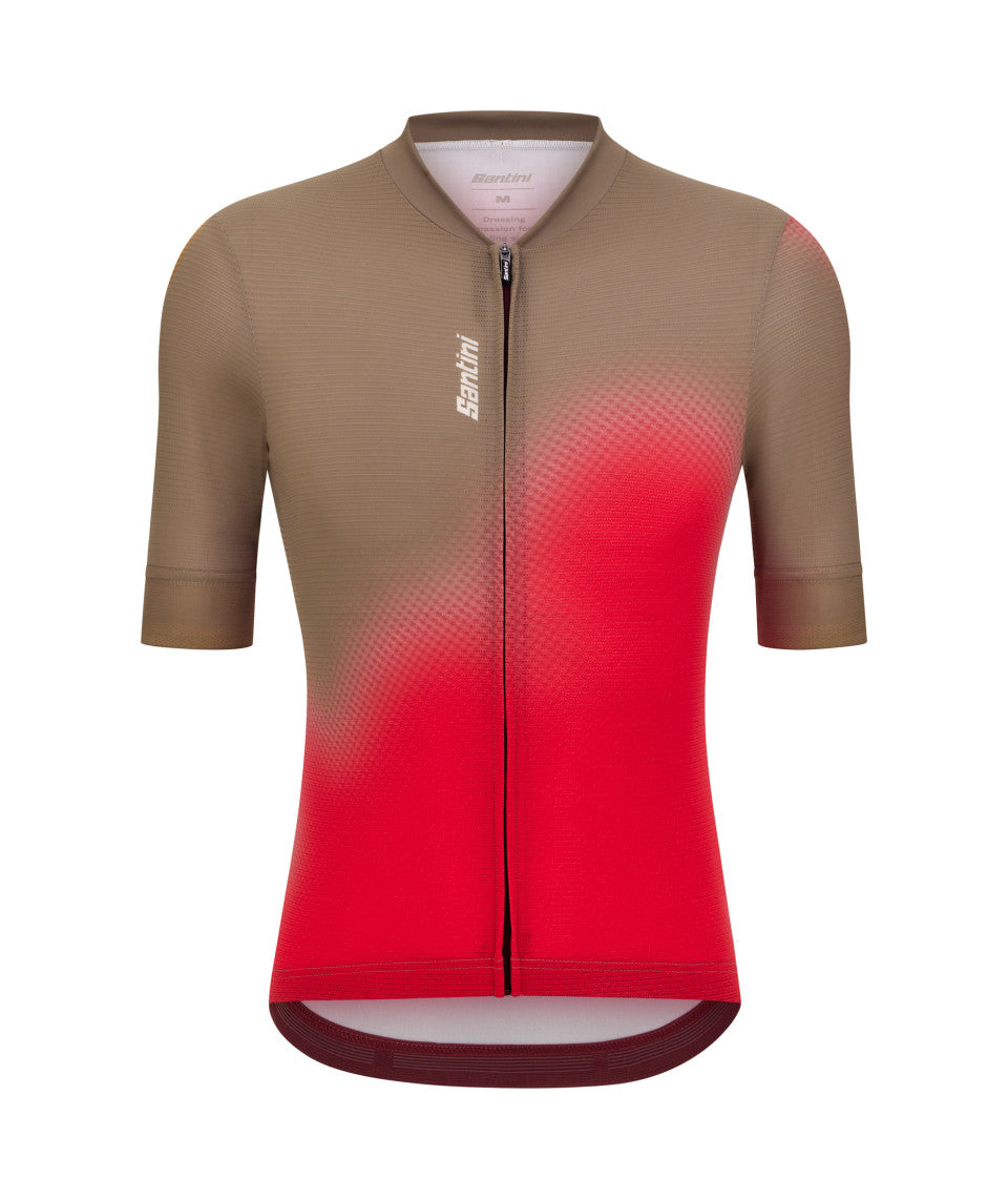 Santini Spot Unisex Cycling Jersey (Rashberry) | Cycling Gears Hub