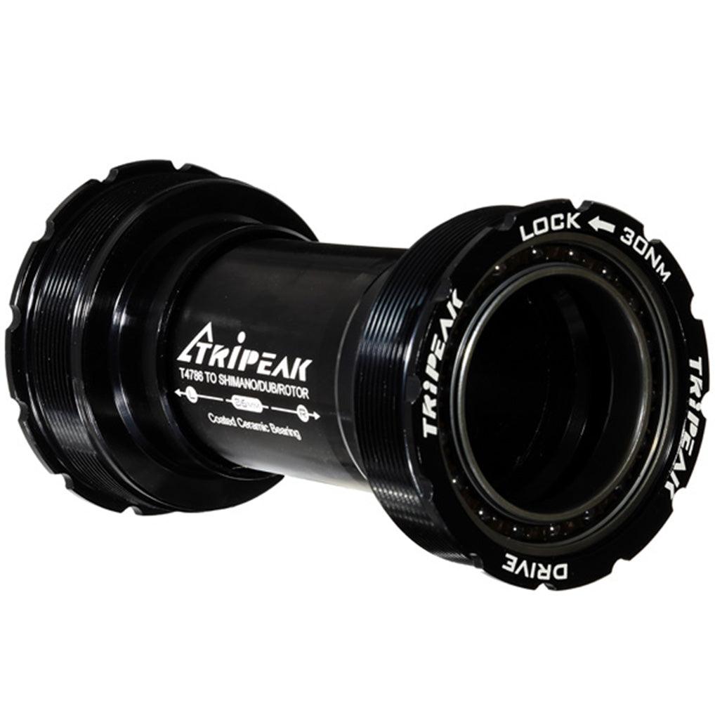 Tripeak T47 Coated Ceramic Bottom Bracket - Shimano/Sram (Black) | Cycling Gears Hub