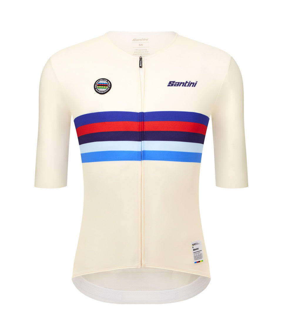 Santini UCI World Champion Unisex Cycling Jersey (Great Britain) | Cycling Gears Hub