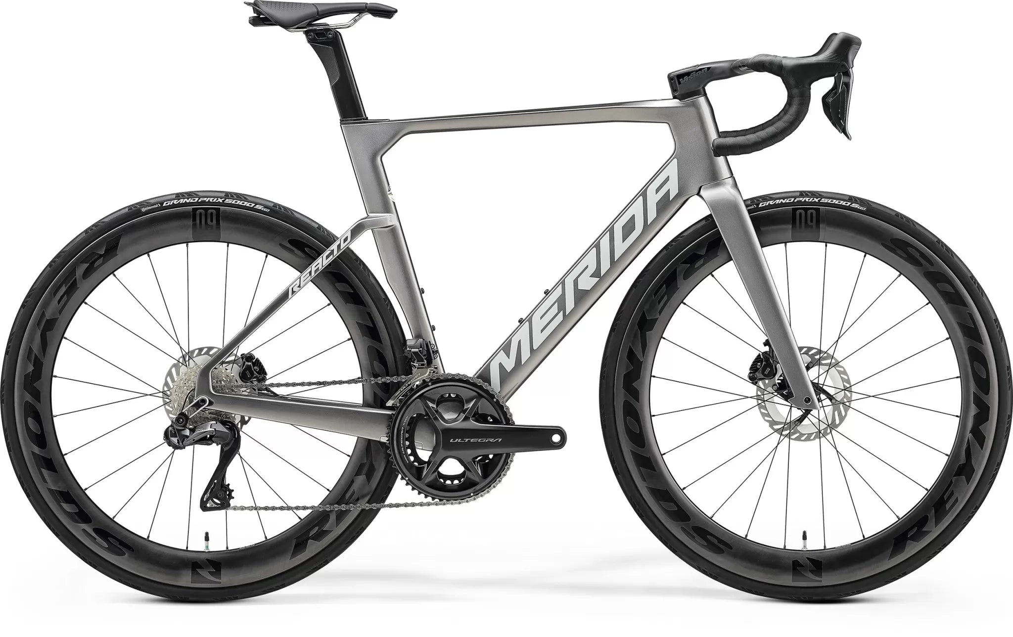 MERIDA REACTO 8000 IV3-FRM Aero Frame – Gunmetal Grey (Silver)
