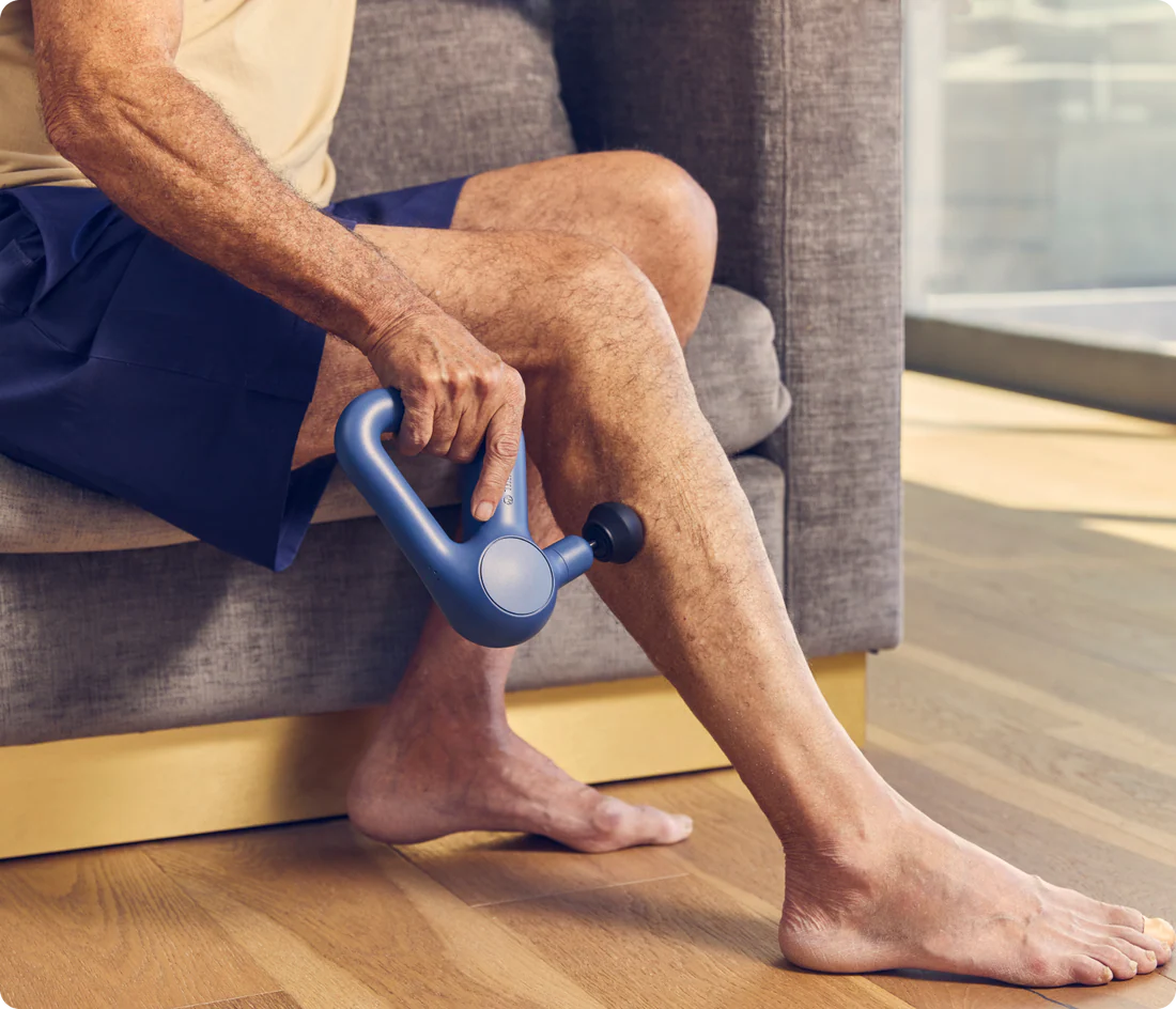Therabody Theragun Relief Massage Device - navy|Cycling Gears Hub