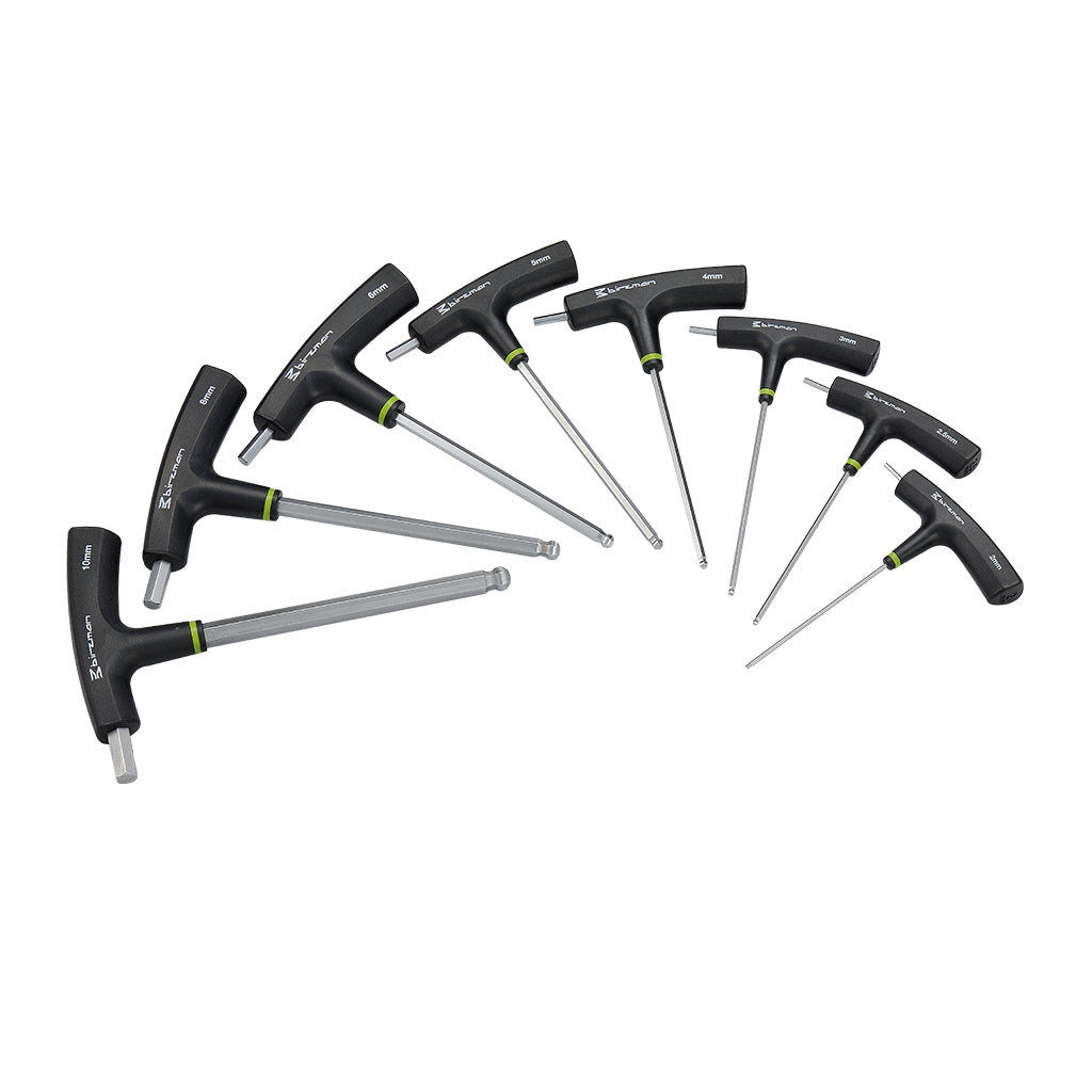 Birzman T-Bar Hex Key Set - Total 8 Pieces | Cycling Gears Hub