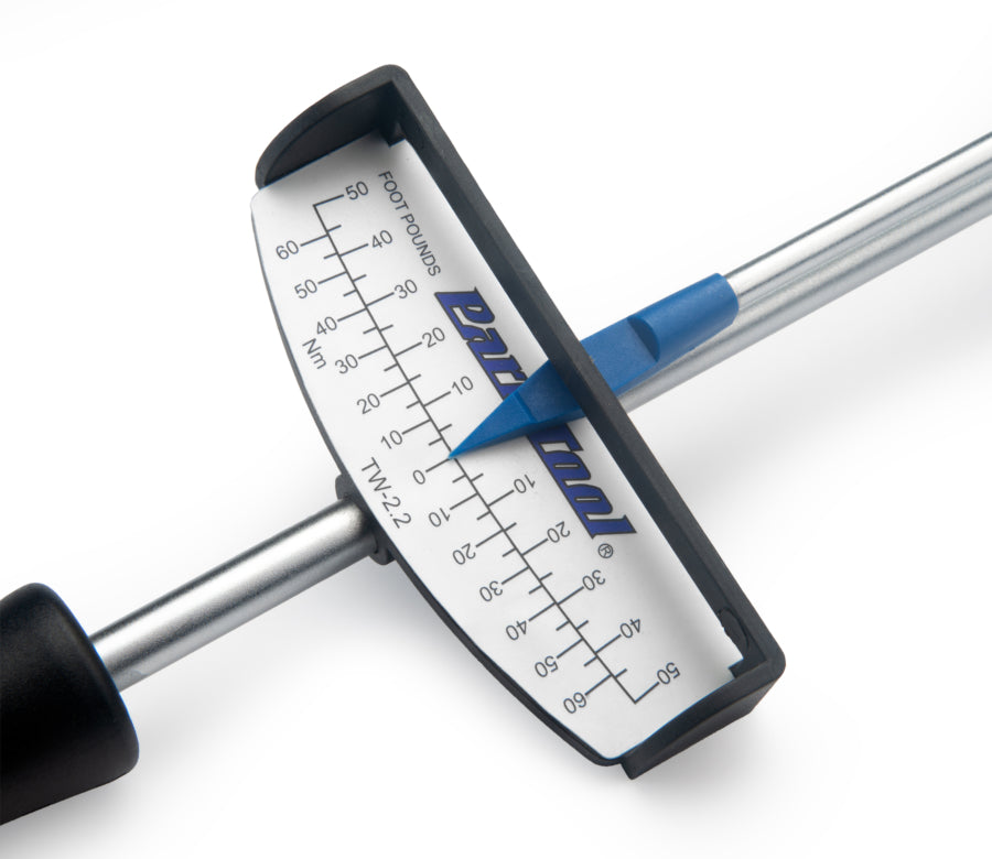 Park Tool TW-2.2 Beam-Type Torque Wrench 0-60Nm - Bicycle Torque Tool