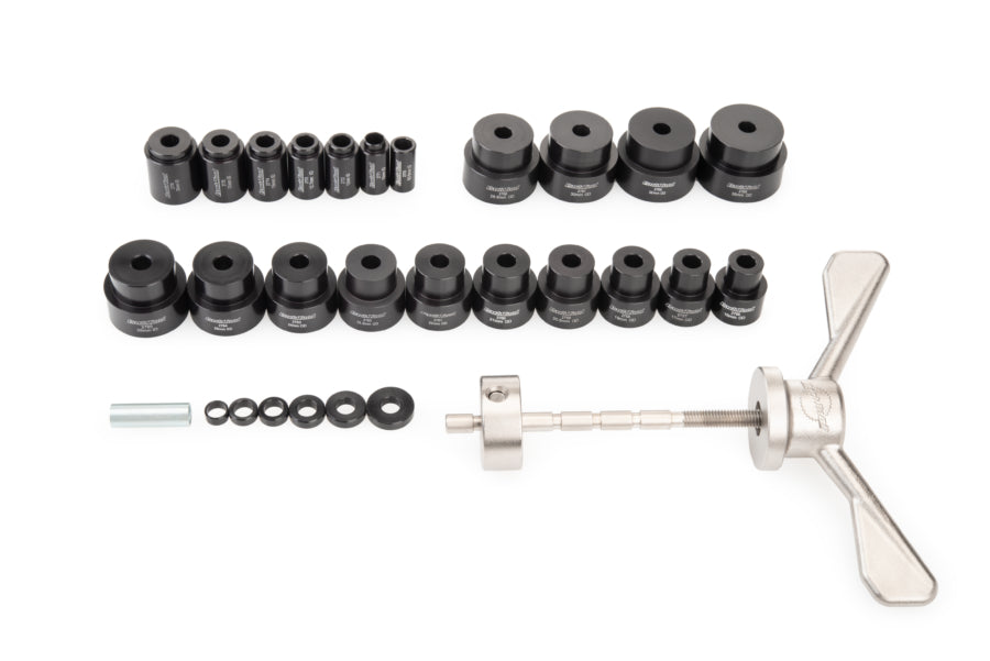 Park Tool SBK-1 Suspension Bearing Kit - MTB Linkage Bearing Press and Extractor Set