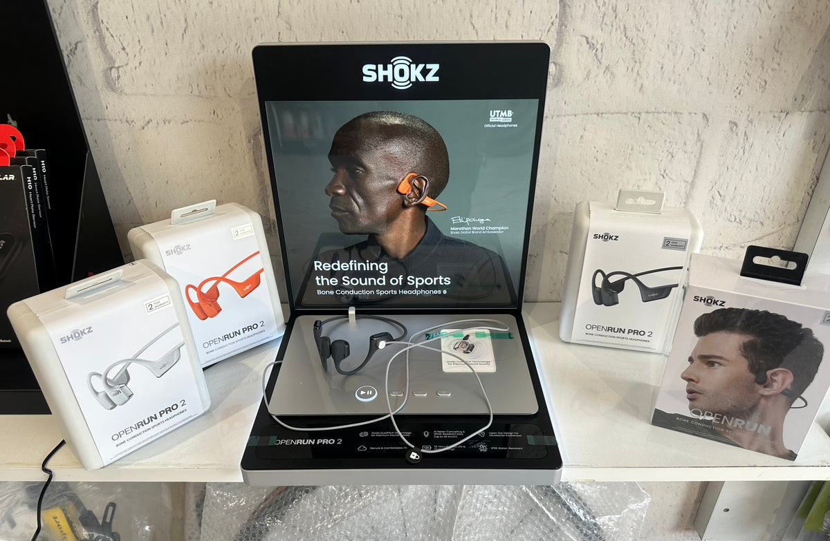 Shokz OpenMove S661 Open-Ear Headphones – Grey | Cycling Gears Hub