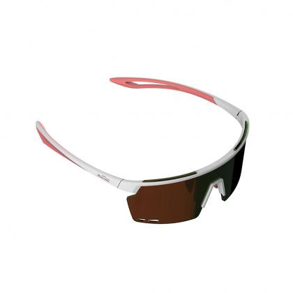 Magicshine Rouler Coated Photochromic Sports Sunglasses White&Pink