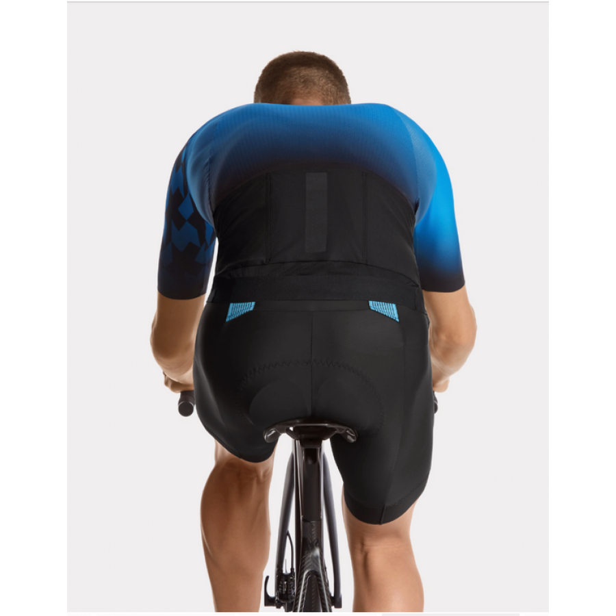 Assos Equipe RS S9 Targa Mens Cycling Jersey (Stone Blue) | Cycling Gears Hub