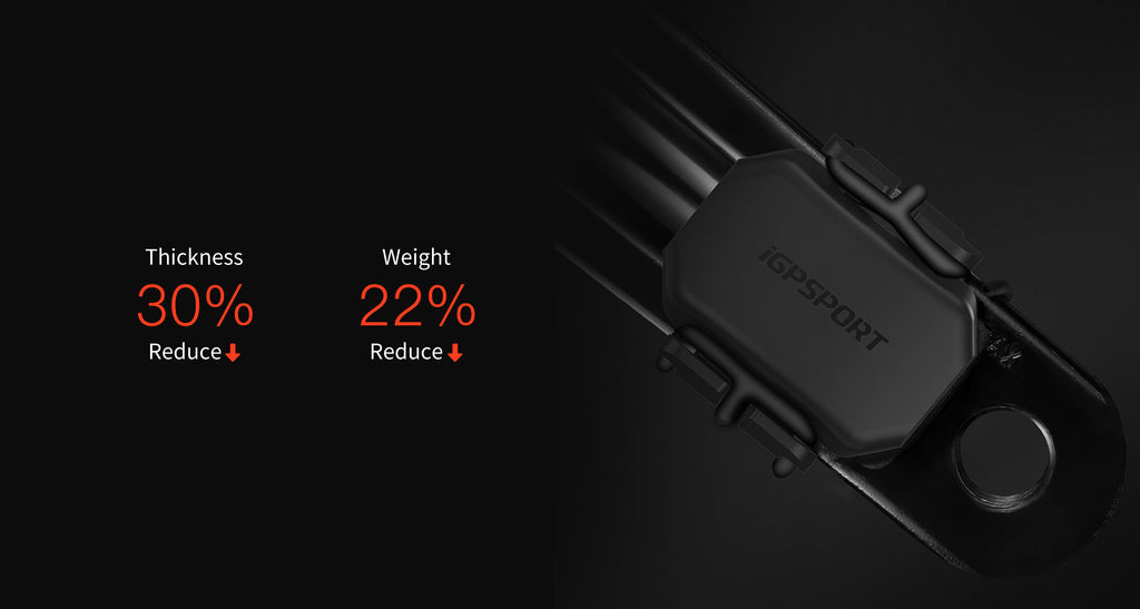iGPSPORT CAD70 Bike Cadence Sensor | ANT+ & Bluetooth 5.0 Wireless Cycling Sensor | Cycling Gears Hub