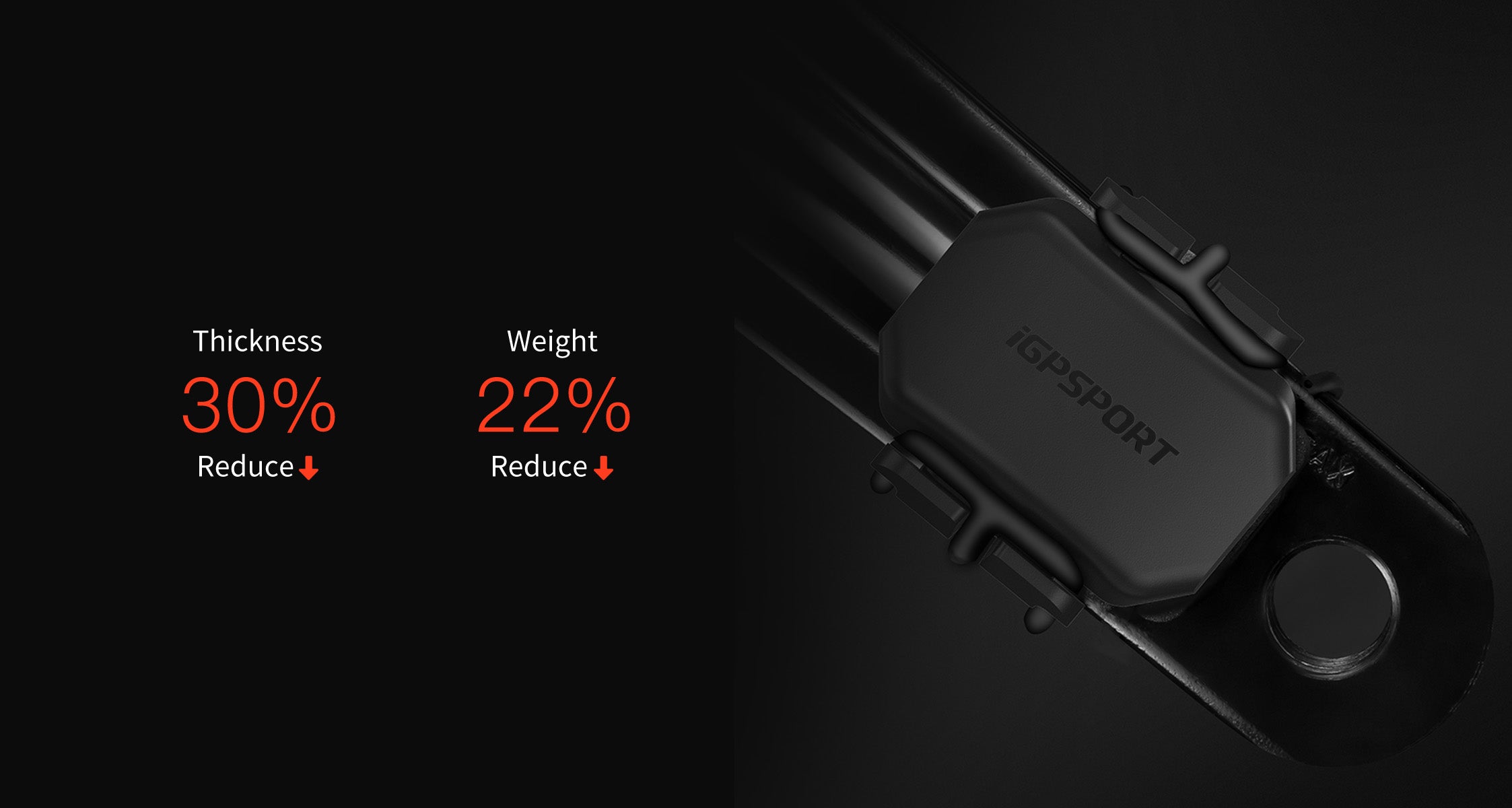 iGPSPORT CAD70 Bike Cadence Sensor | ANT+ & Bluetooth 5.0 Wireless Cycling Sensor | Cycling Gears Hub